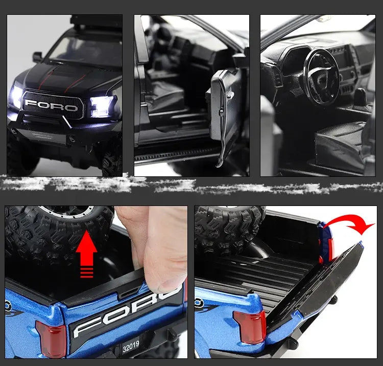 Ford Suv - Diecast Metal Car - Scale 1:24