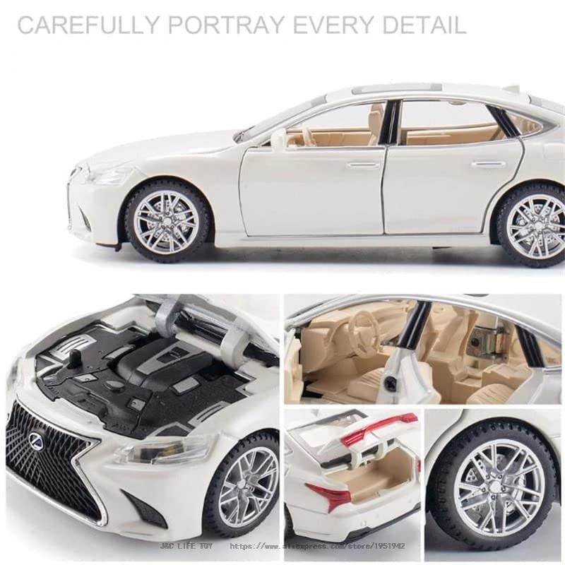 Lexus LS500H - Diecast Metal Car - Scale 1:32