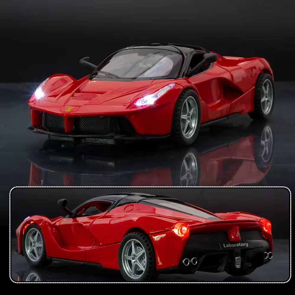 Ferrari Laferrari - Diecast Metal Car - Scale 1:24/1:32