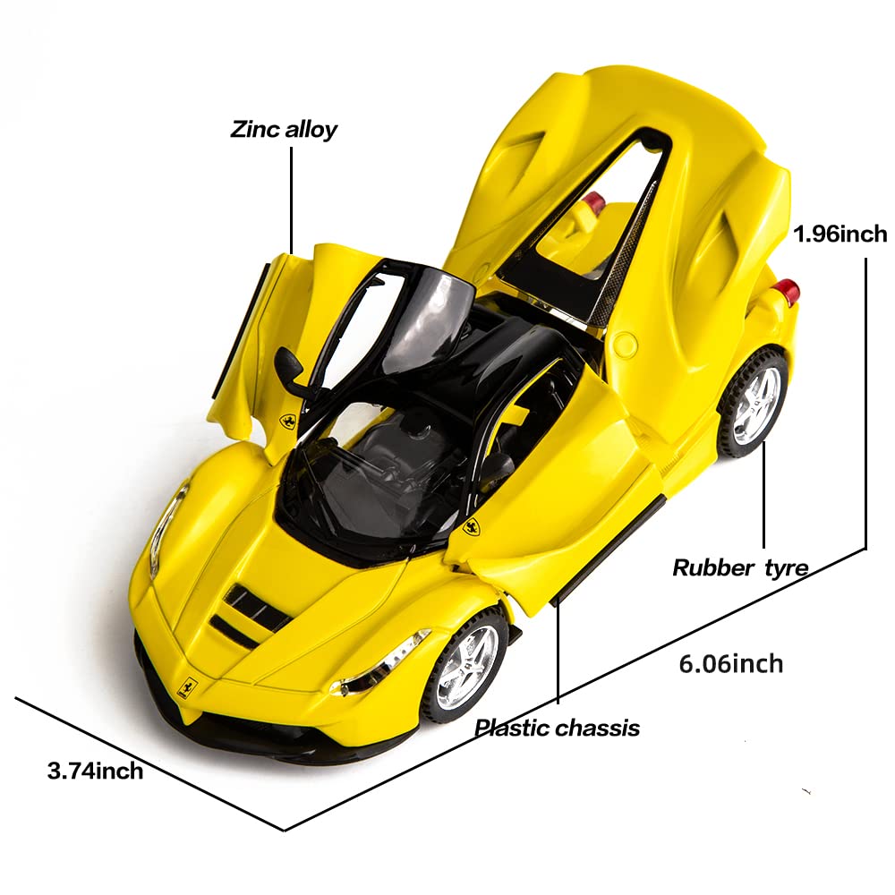 Ferrari Laferrari - Diecast Metal Car - Scale 1:24/1:32