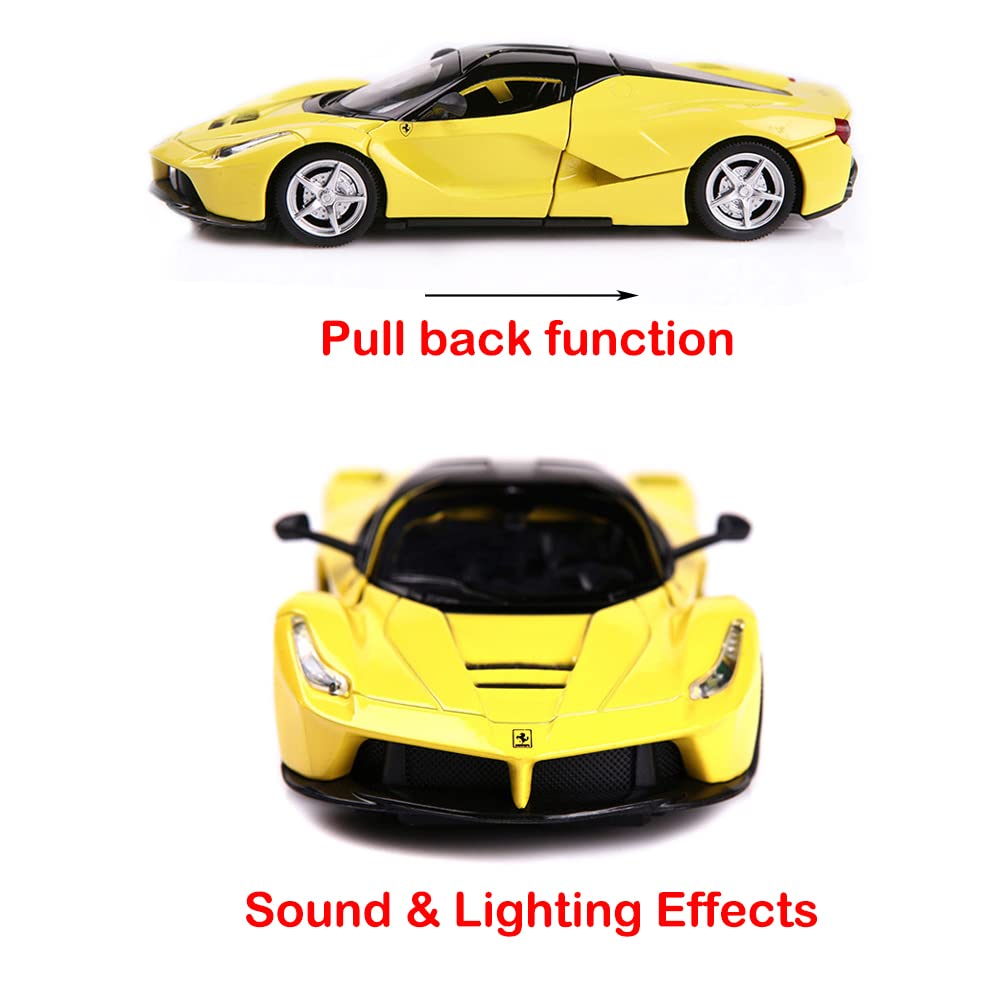 Ferrari Laferrari - Diecast Metal Car - Scale 1:24/1:32