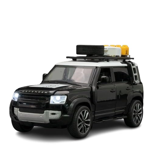 Defender Camping - Diecast Metal Car - Scale 1:24