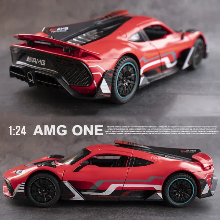 Mercedes Amg - Diecast Metal Car - Scale 1:24