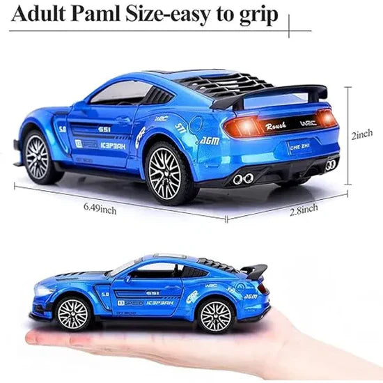 Mustang Scale Model - Diecast Metal Car - Scale 1:32
