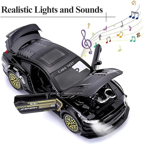 Mustang Scale Model - Diecast Metal Car - Scale 1:32