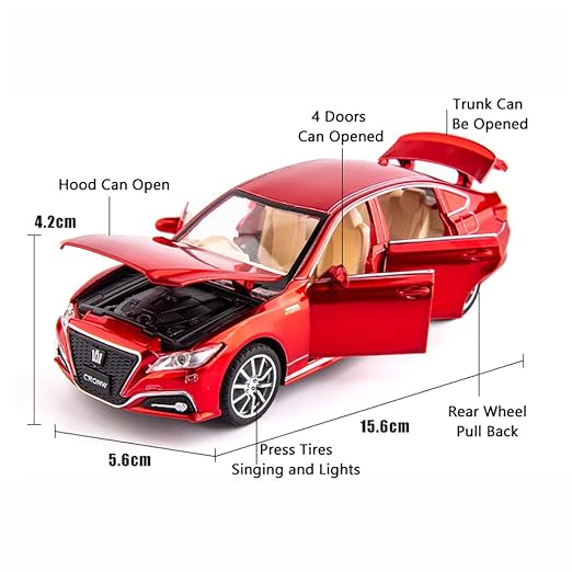 Toyota Crown - Diecast Metal Car - Scale 1:32