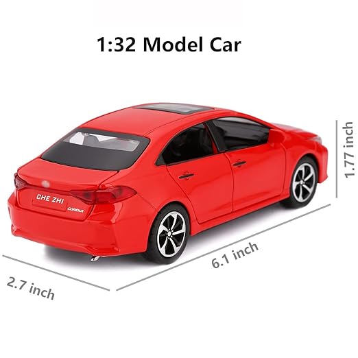 Toyota Corolla - Diecast Metal Car - Scale 1:32