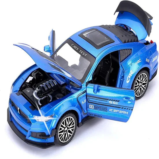 Mustang Scale Model - Diecast Metal Car - Scale 1:32