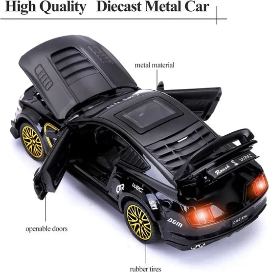 Mustang Scale Model - Diecast Metal Car - Scale 1:32