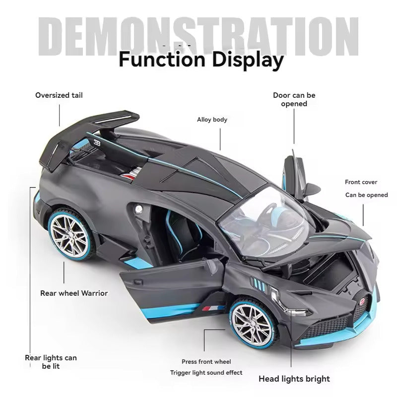 Bugatti Divo - Diecast Metal Car - Scale 1:24/1:32