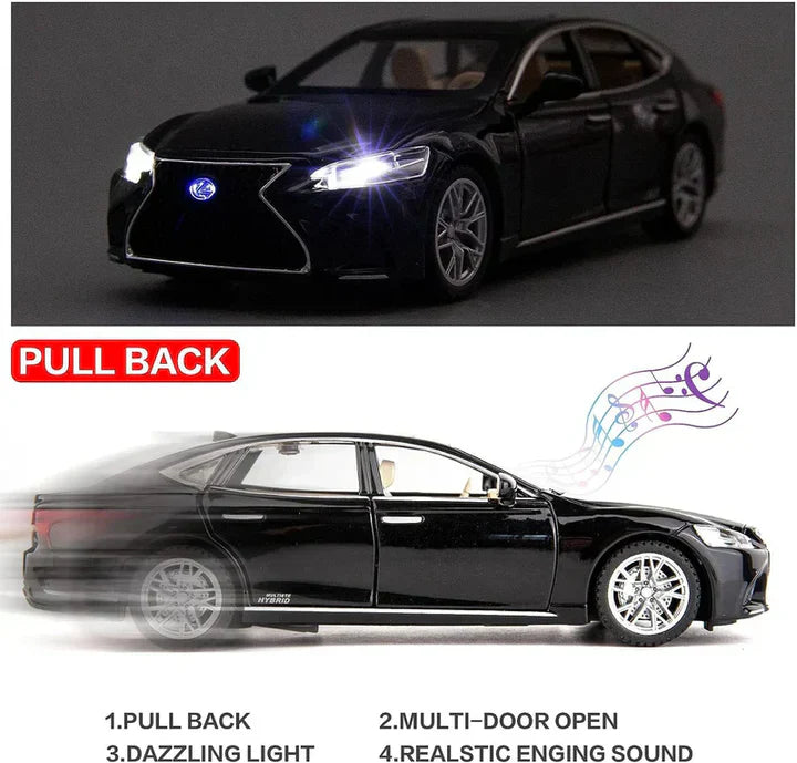 Lexus Ls500h - Diecast Metal Car - Scale 1:32