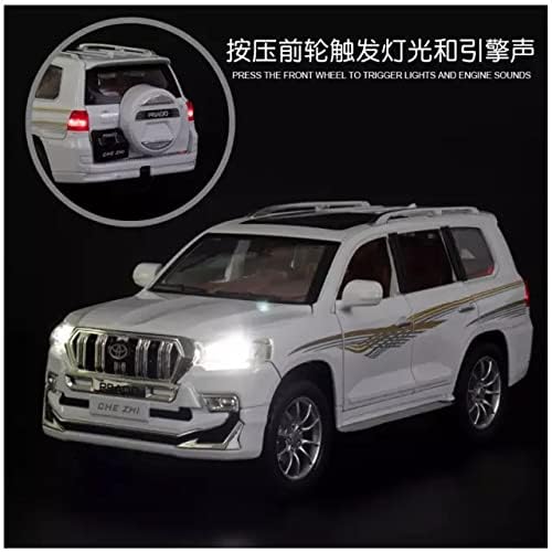Toyota Land Cruiser Prado - Diecast Metal Car - Scale 1:32 / 1:24