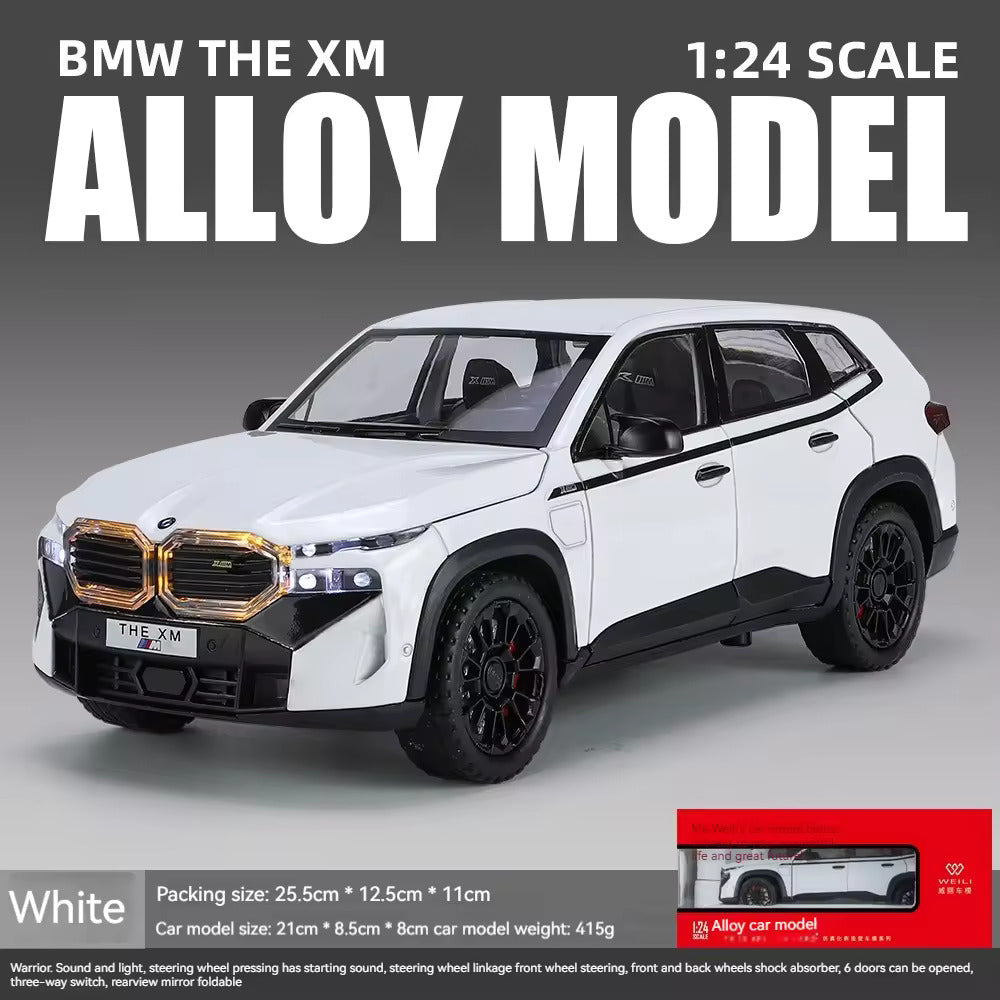 Bmw Xm - Diecast Metal Car - Scale 1:24