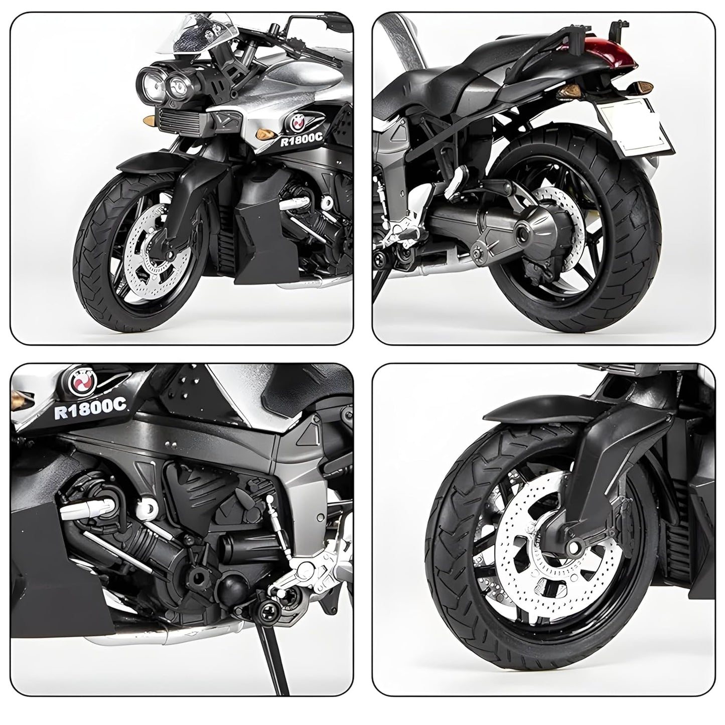 Bmw R1800c - Diecast Metal Car - Scale 1:24