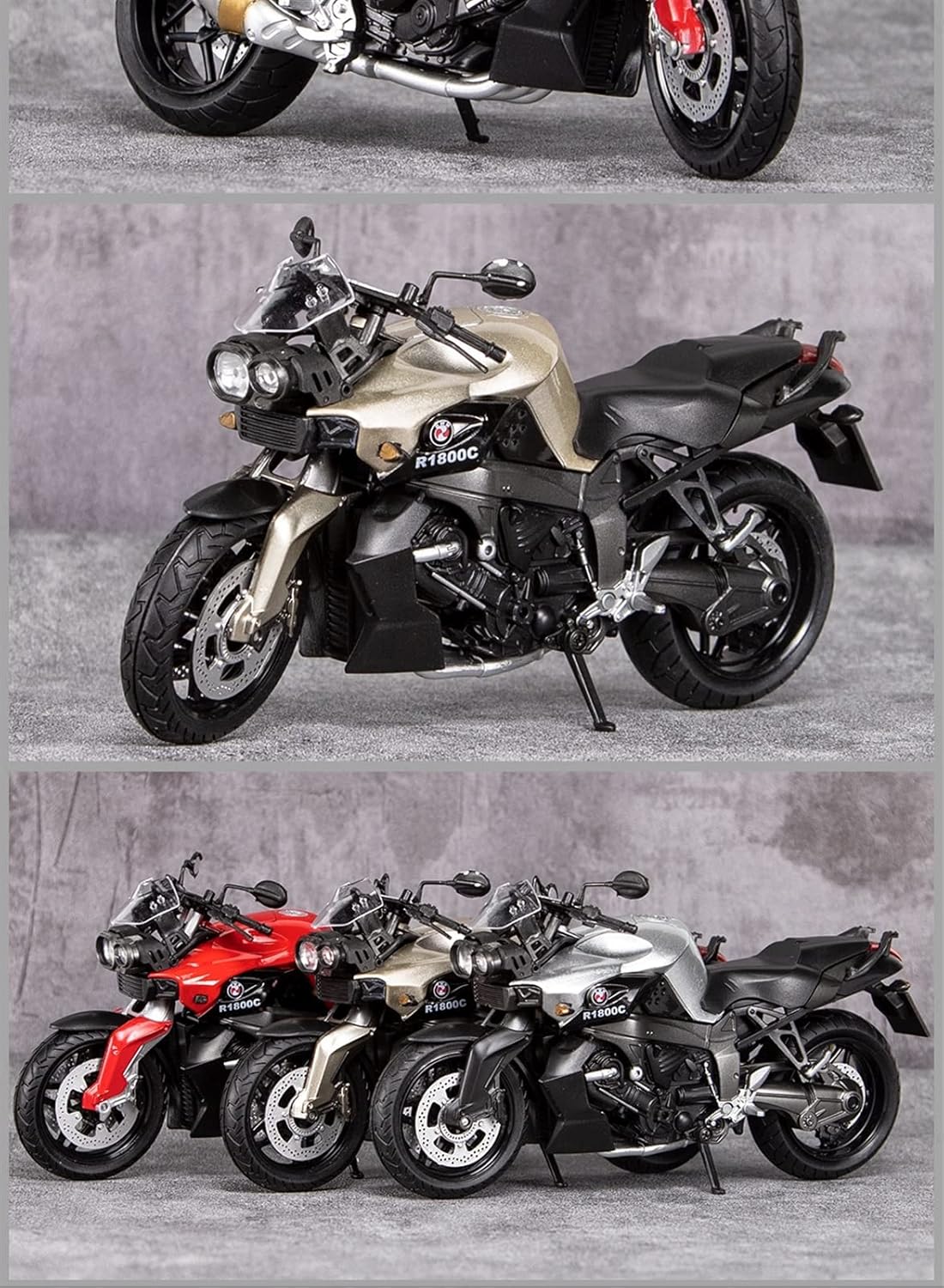 Bmw R1800c - Diecast Metal Car - Scale 1:24