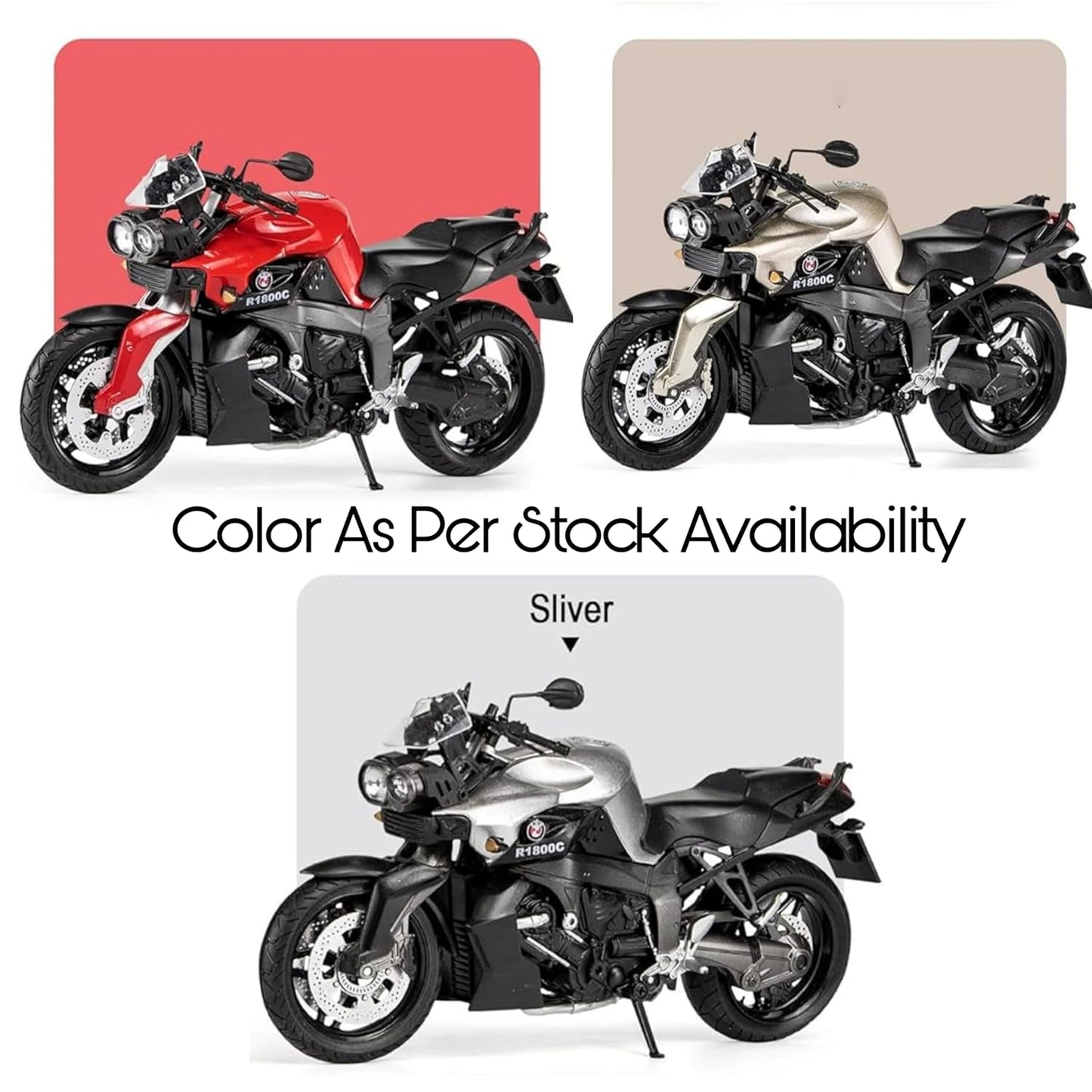Bmw R1800c - Diecast Metal Car - Scale 1:24