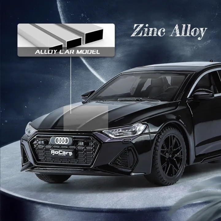 Audi Rs7 Sportboac - Diecast Metal Car - Scale 1:24/1:32