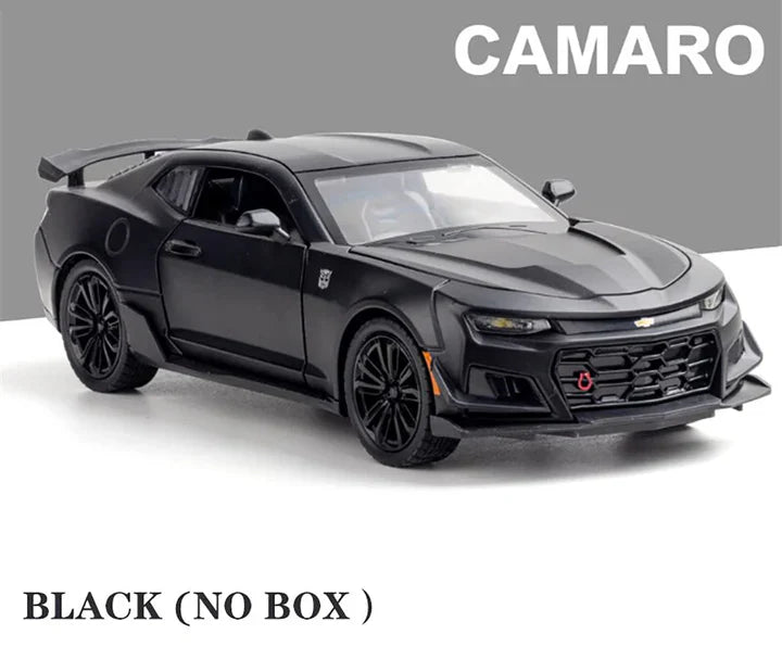 Chevrolet Camaro Bumblebee - Diecast Metal Car - Scale 1:24