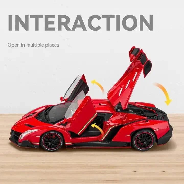 Lamborghini Veneno - Diecast Metal Car - Scale 1:24