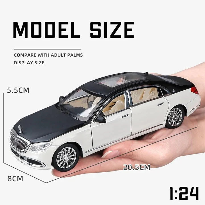 Mercedes Benz Maybach S600 - Diecast Metal Car - Scale 1:24
