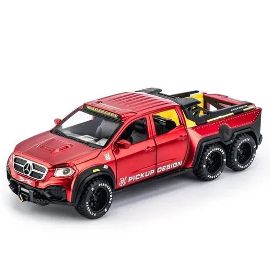BIG SIZE MERCEDES AMG 6*6 - Diecast Metal Car - Scale 1:24