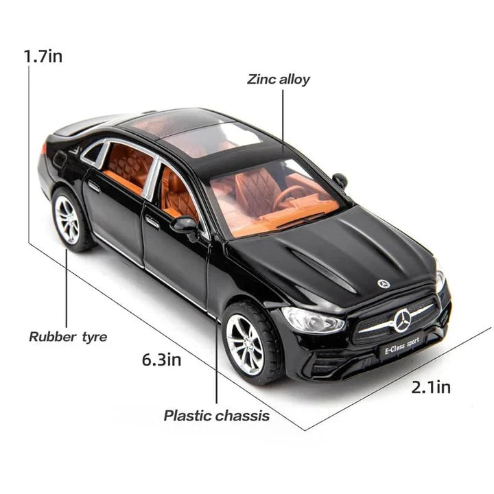 Mercedes-benz E300l - Diecast Metal Car - Scale 1:32