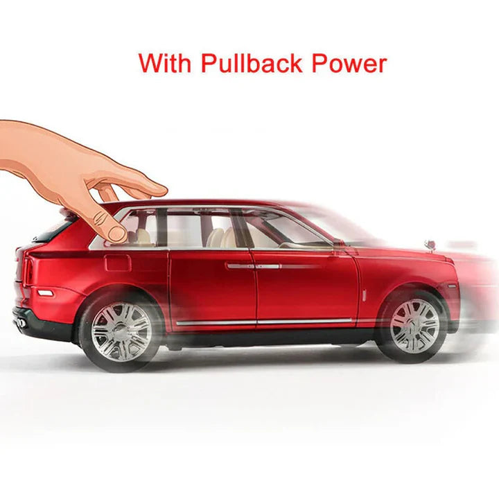 Rolls Royce Cullinan Black - Diecast Metal Car - Scale 1:24 / 1:32