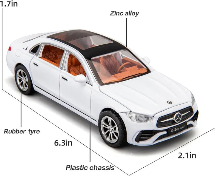 Mercedes-benz E300l - Diecast Metal Car - Scale 1:32