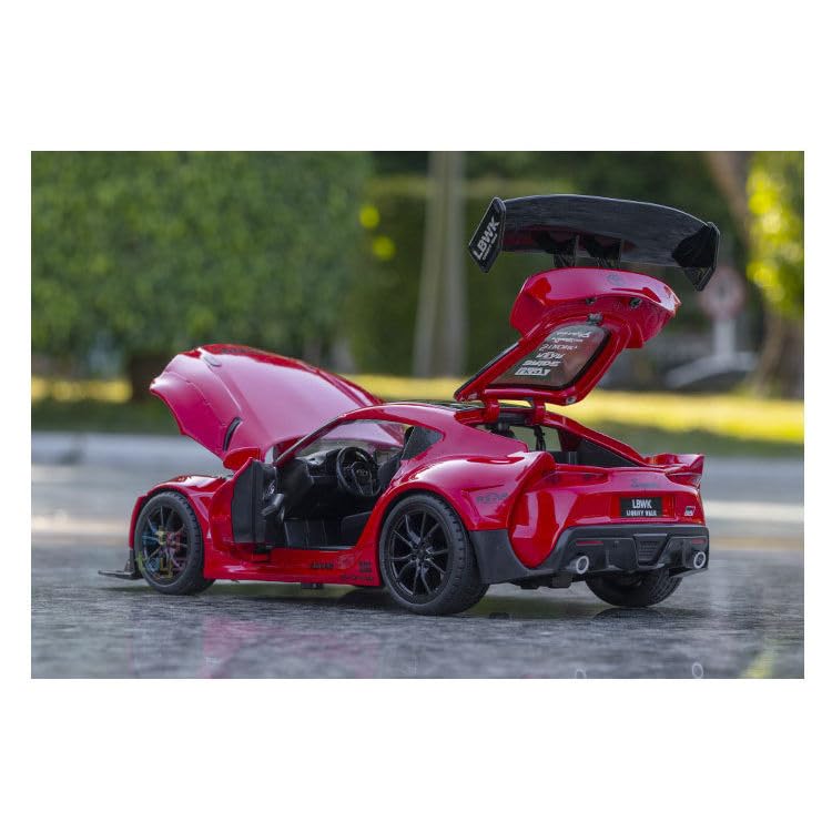 LBWK Toyota Supra GR - Diecast Metal Car - Scale 1:24