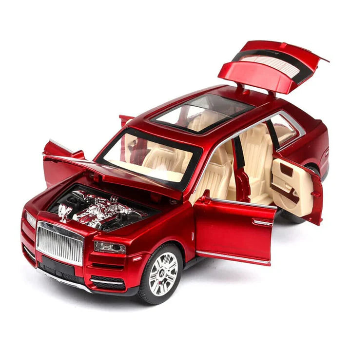 Rolls Royce Cullinan Black - Diecast Metal Car - Scale 1:24 / 1:32