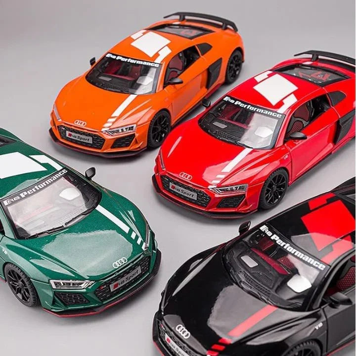 Audi R8 V10 - Diecast Metal Car - Scale 1:24/1:32