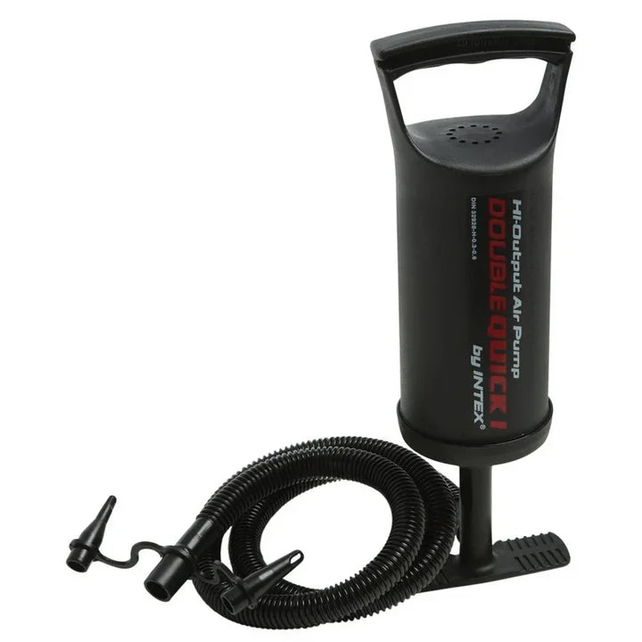 DOUBLE QUICK HIGH OUTPUT HAND PUMP FOR SWIMMING POOL & SWIMMING RING TUBE