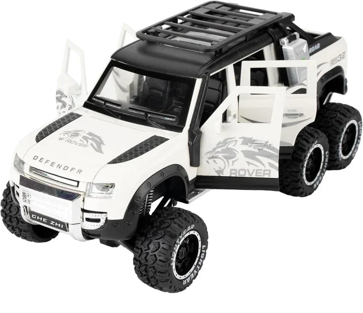 Land Rover Defender Guard 6x6 - Diecast Metal Car - Scale 1:24