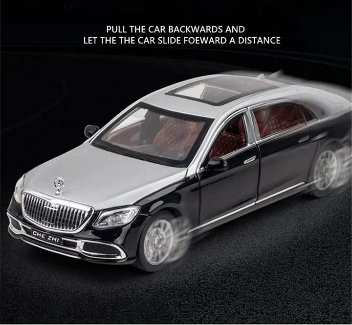 Mercedes Benz Maybach S600 - Diecast Metal Car - Scale 1:24