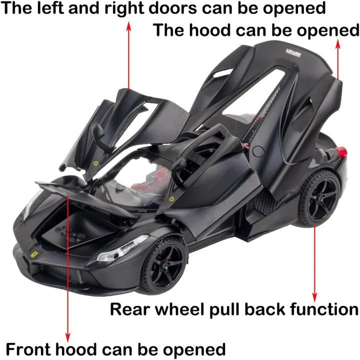 BIG SIZE 1:24 LAFERRARI SPORT CAR DIECAST SCALE MODEL METAL Car