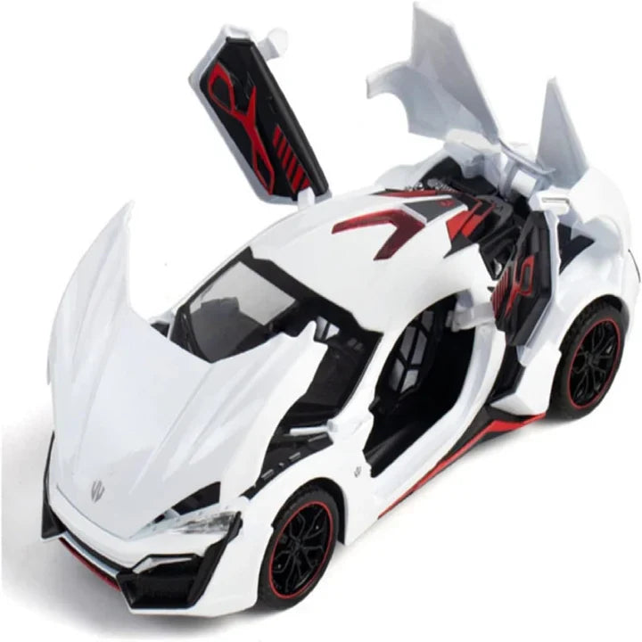BIG SIZE HYPER SPORT- Diecast Metal Car - Scale 1:24