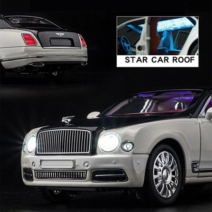 Bentley Mulsanne Scale Model Diecast Metalcar - All Size