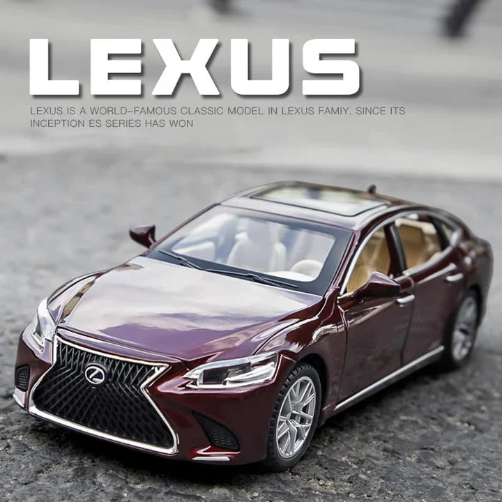 Lexus Ls500h - Diecast Metal Car - Scale 1:32