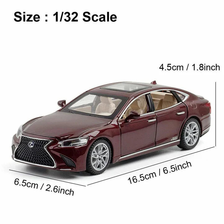 Lexus Ls500h - Diecast Metal Car - Scale 1:32