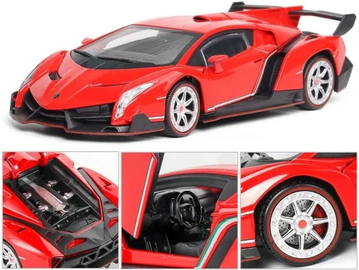 Lamborghini Veneno - Diecast Metal Car - Scale 1:24