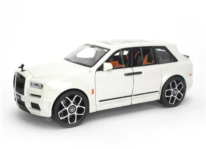 Rolls Royce Cullinan Gray- Diecast Metal Car - Scale 1:24