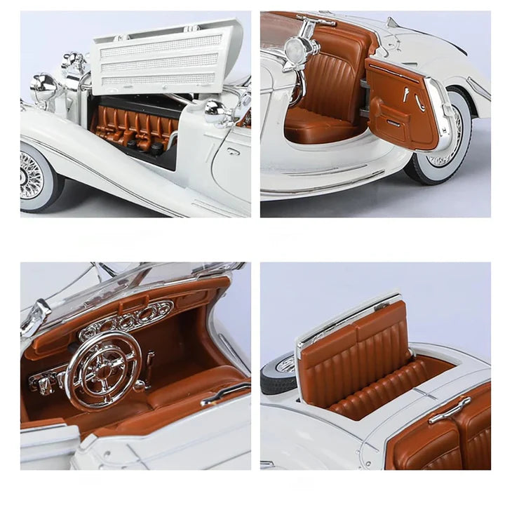 1936 Mercedes-Benz 500K Type Special roadster diecast scale model collectible car