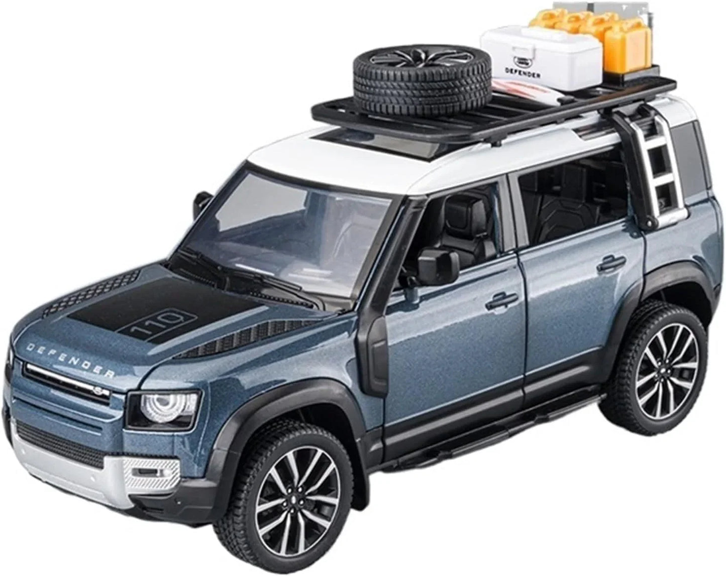 Land Rover Defender Outdoor Edition - Diecast Metal Car - Scale 1:32
