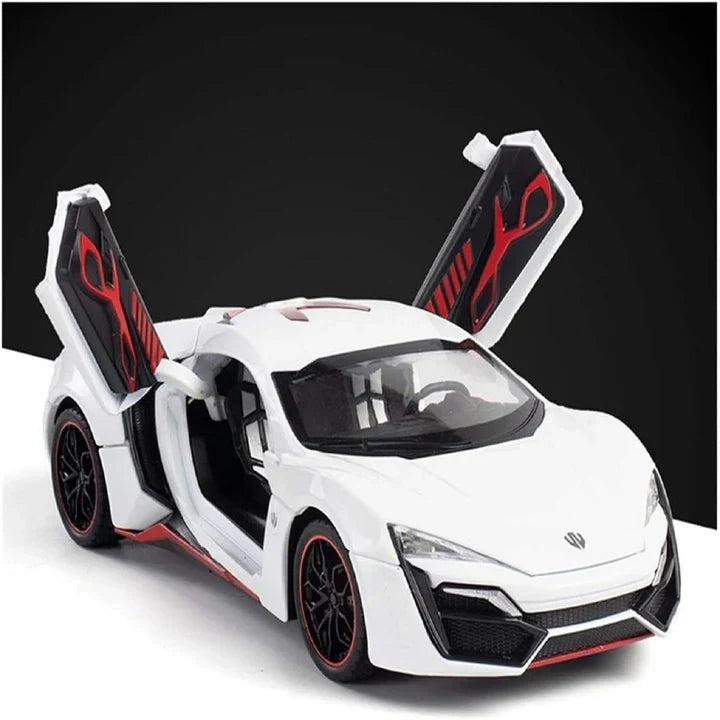 BIG SIZE HYPER SPORT- Diecast Metal Car - Scale 1:24
