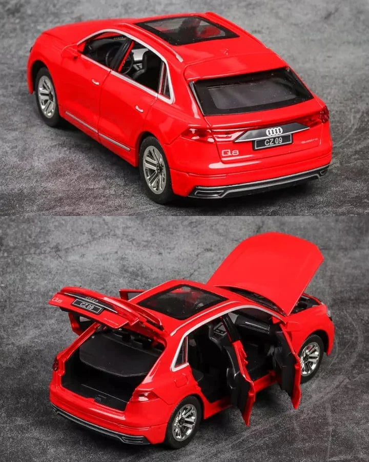 Audi Q8 - Diecast Metal Car - Scale 1:32