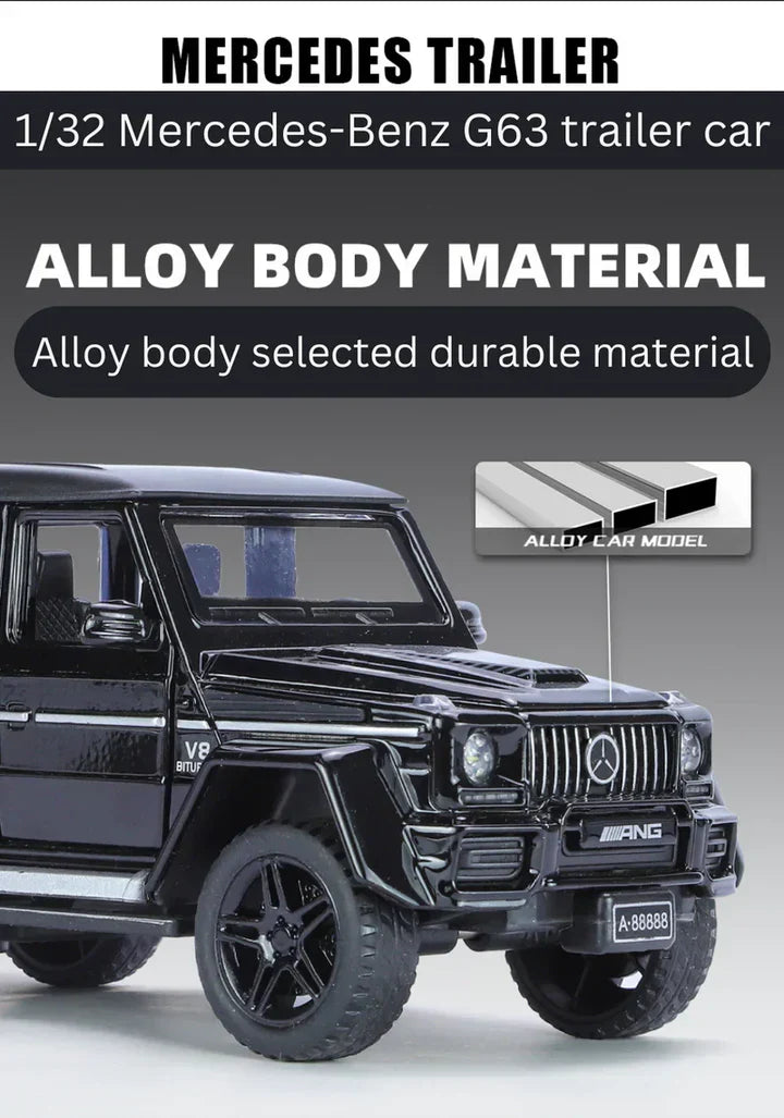 Mercedes-benz G63 Pick-up - Diecast Metal Car - Scale 1:24