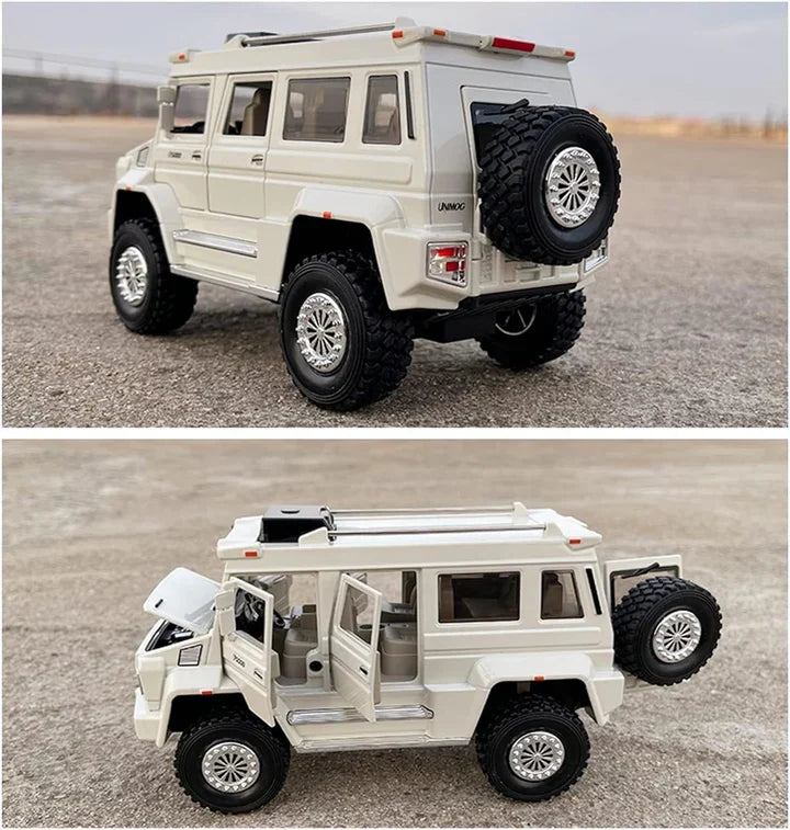 Mercedes- Benz Unimog - Diecast Metal Car - Scale 1:24