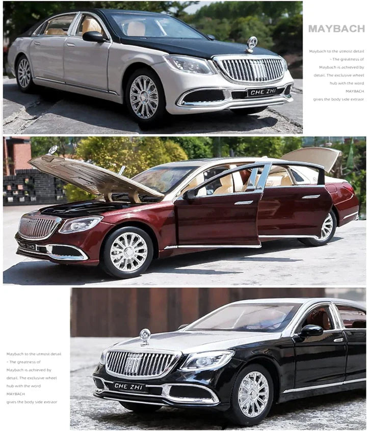 Mercedes Benz Maybach S600 - Diecast Metal Car - Scale 1:24