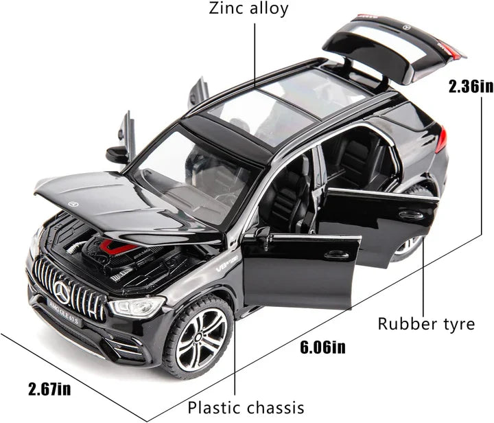 Mercedes Benz Gtr Gle 63s- Diecast Metal Car - Scale 1:32