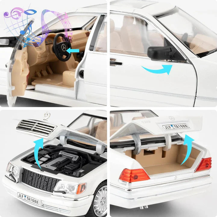 Mercedes - Benz W140 320sel - Diecast Metal Car - Scale 1:24